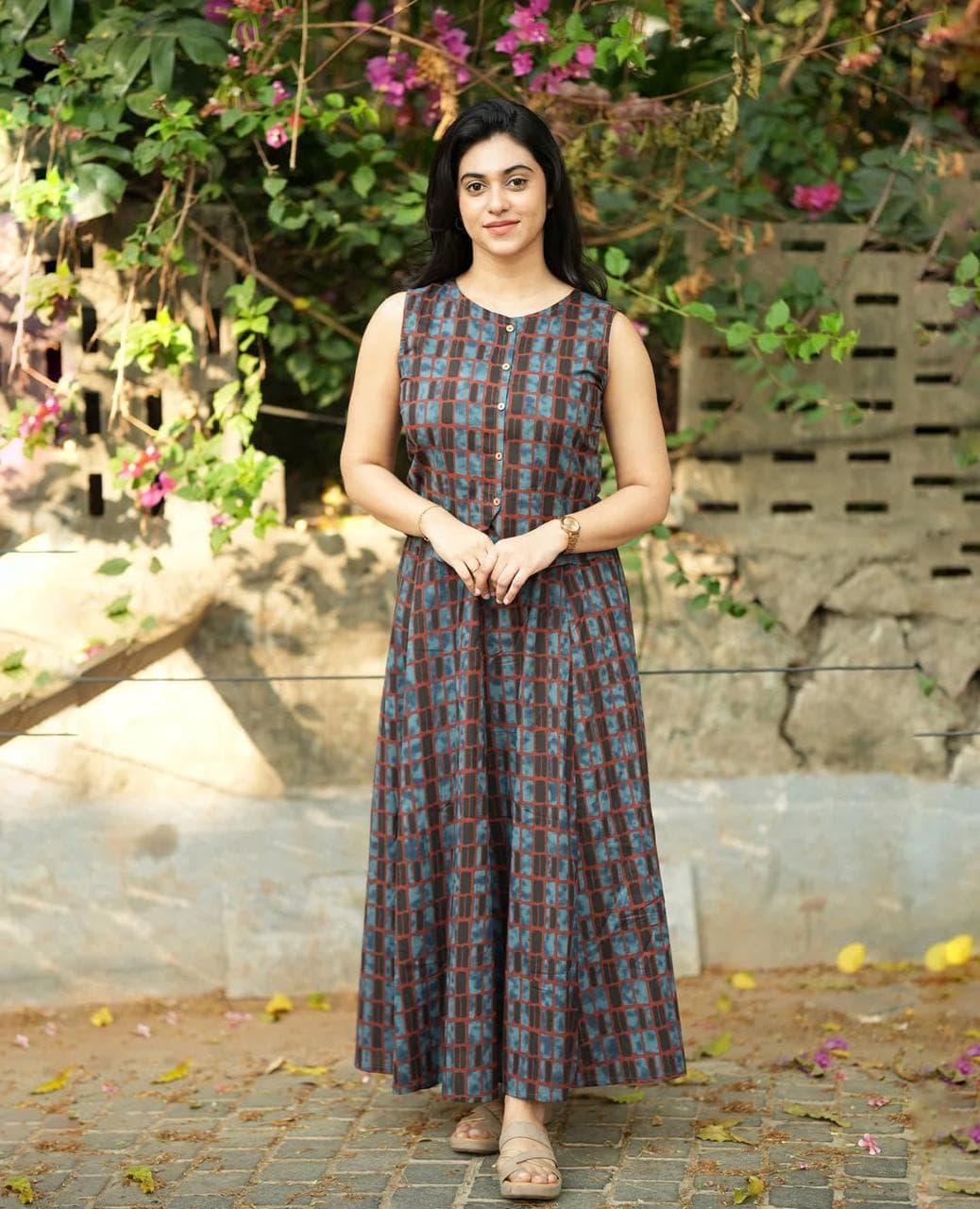 Top with skirt set - Valentine Lava