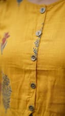 Top with skirt set - Mustard Yellow view 2